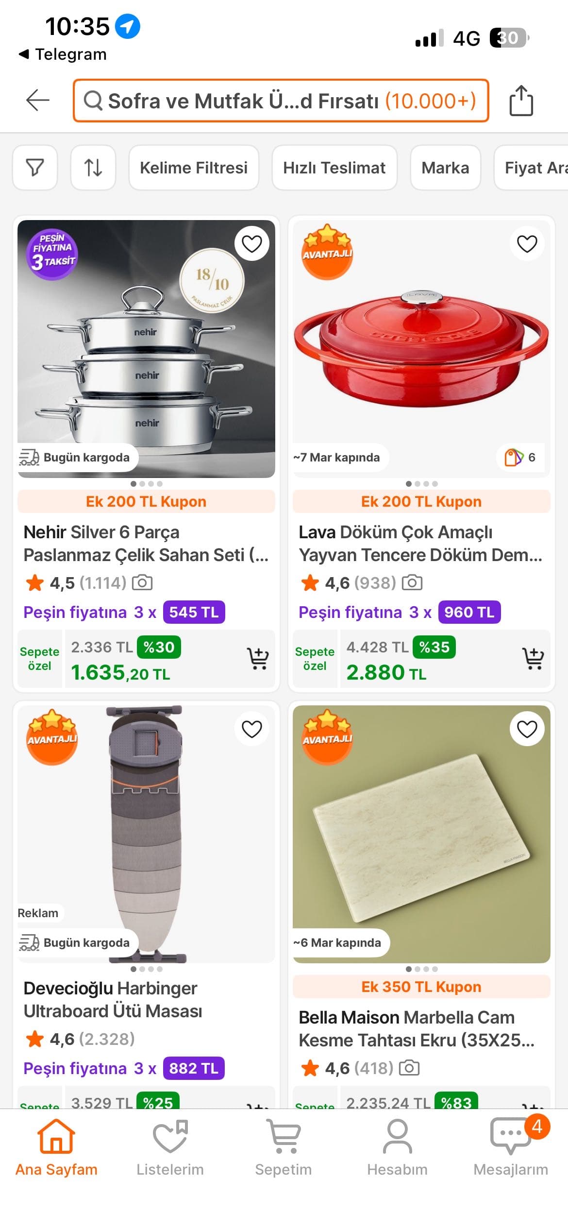 ALBUNU200 kodu ile Züccaciye ürünlerinde 800 TL'ye 200 TL indirim!